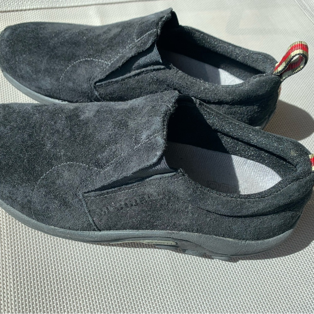 Merrell Women’s Jungle Mocs, Black Slip-On Shoes